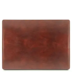 Tuscany Leather Ekskluzywna skórzana podkładka na biurko , kolor brązowy TL141892