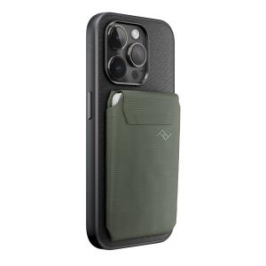 Peak Design Mobile Wallet Slim - Magnetyczny Portfel Płaski Do Telefonu - Szarozielony
