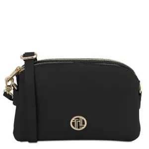 Tuscany Leather Lily - torba na ramię z miękkiej skóry, kolor czarny TL142375