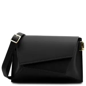 Tuscany Leather TL Bag - skórzana torba na ramię, kolor czarny TL142253