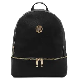 Tuscany Leather TL Bag - plecak z miękkiej skóry, kolor czarny TL142280