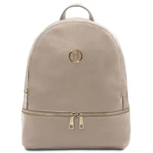 Tuscany Leather TL Bag - plecak z miękkiej skóry, kolor jasny taupe TL142280
