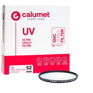 Calumet Filtr UV SMC TG 52 mm Ultra Slim 28 Layers