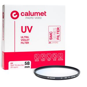 Calumet Filtr UV SMC TG 58 mm Ultra Slim 28 Layers