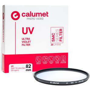 Calumet Filtr UV SMC TG 82 mm Ultra Slim 28 Layers