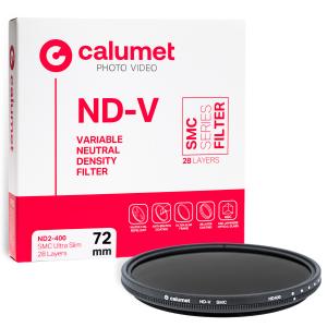 Calumet Filtr Variable ND2-400 SMC 72 mm Ultra Slim 28 Layers