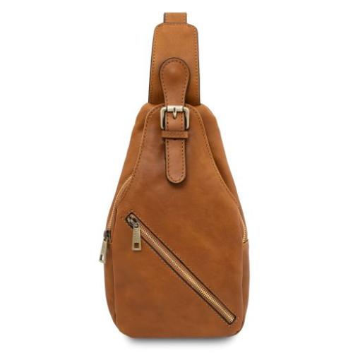 Tuscany Leather Kevin - skórzana torba na ramię dla mężczyzn, kolor naturalny - TL142423