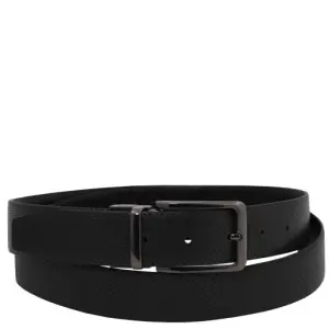 Tuscany Leather Elegancki dwustronny pasek skórzany 35mm z gładkiej skóry, rozmiar 105 cm, kolor czarny - TL142542