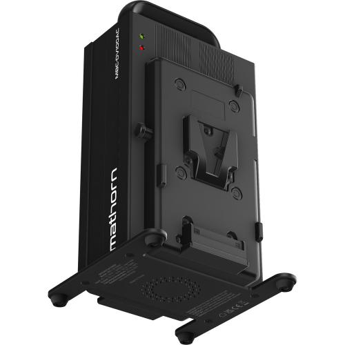 Ładowarka dwukanałowa V-mount  Mathorn MBC-DV100AC 16.8V 3A 2x50W  wersja UK