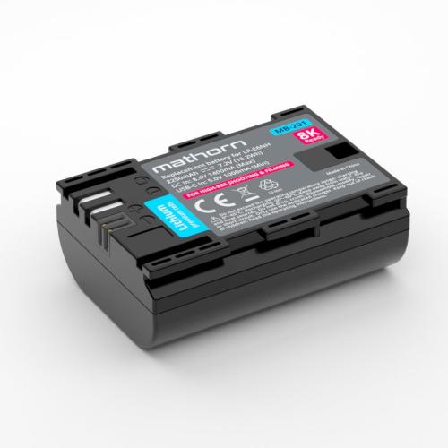 Bateria Mathorn MB-201 2250mAh USB-C zamiennik LP-E6NH (EOL)