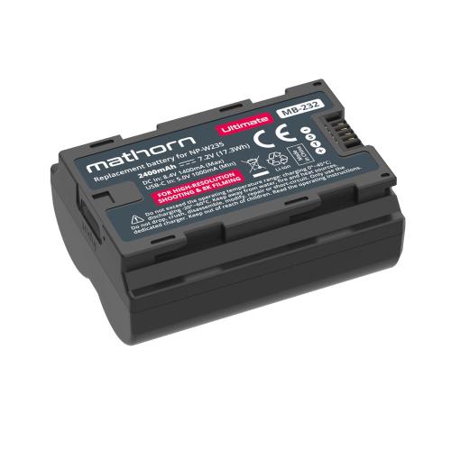 Bateria Mathorn MB-232 Ultimate 2400mAh USB-C zamiennik NP-W235 (EOL)