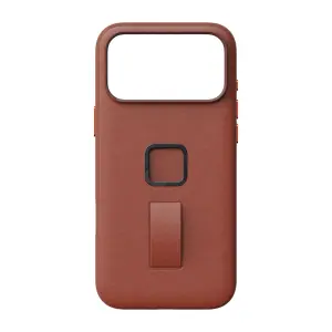 Peak Design Mobile Everyday Loop Case Slimlink iPhone 18 Pro Max Redwoood Clarino