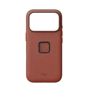 Peak Design Mobile Everyday Case Slimlink iPhone 18 Pro Redwood Clarino