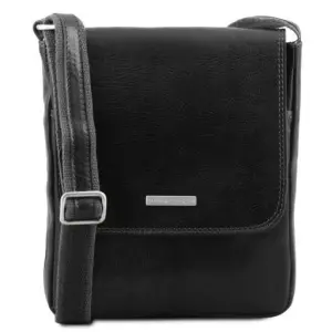 Tuscany Leather John - stylowa skórzana torba na ramię dla mężczyzn , kolor czarny TL141408