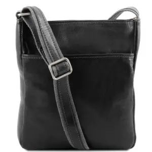 Tuscany Leather Jason - skórzana torba męska na ramię , kolor czarny TL141300