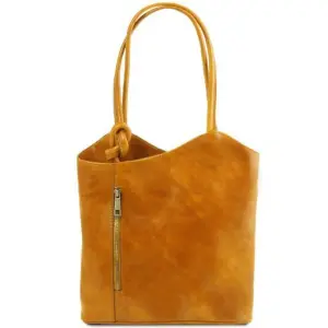 Tuscany Leather Patty - skórza torba na ramię , kolor żółty TL141497