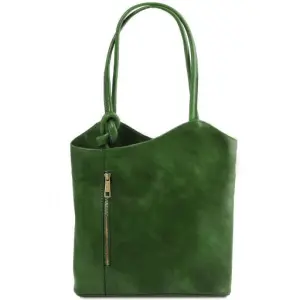 Tuscany Leather Patty - skórza torba na ramię , kolor zielony TL141497