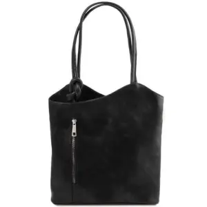 Tuscany Leather Patty - skórza torba na ramię , kolor czarny TL141497