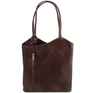 Tuscany Leather Patty - skórza torba na ramię , kolor ciemny brąz TL141497
