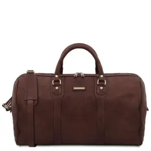 Tuscany Leather Oslo - skórzana torba podróżna - Weekender bag, kolor ciemny brąz TL141913