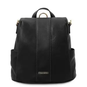 Tuscany Leather bag - plecak z miękkiej skóry, kolor czarny TL142138