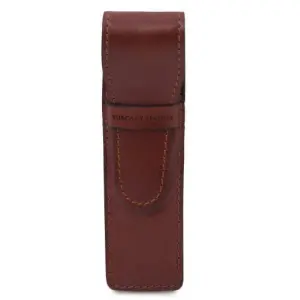 Tuscany Leather - skórzane etui na długopis, kolor brąz TL142131