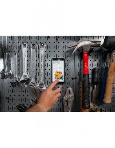 Magnetyczny Uchwyt Ścienny Do Telefonu - Kość Słoniowa 7