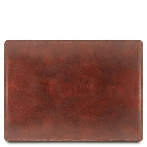 Tuscany Leather Ekskluzywna skórzana podkładka na biurko , kolor brązowy TL141892