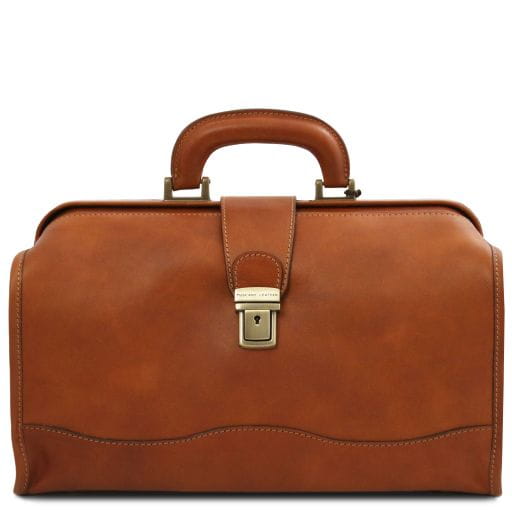 Tuscany Leather Raffaello - skórzany kuferek lekarski, kolor naturalny TL142332