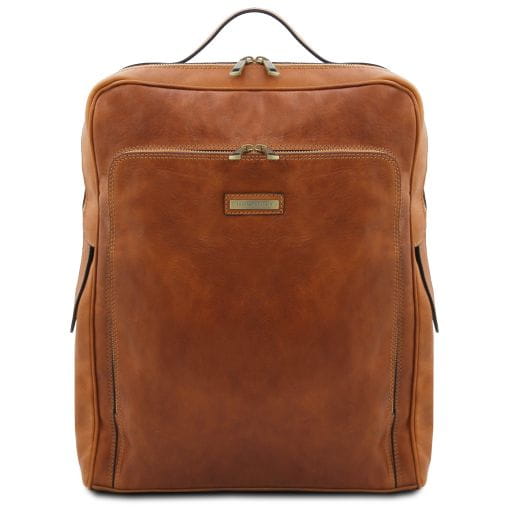 Tuscany Leather Bangkok - skórzany plecak na laptop - rozmiar L, kolor naturalny TL142336