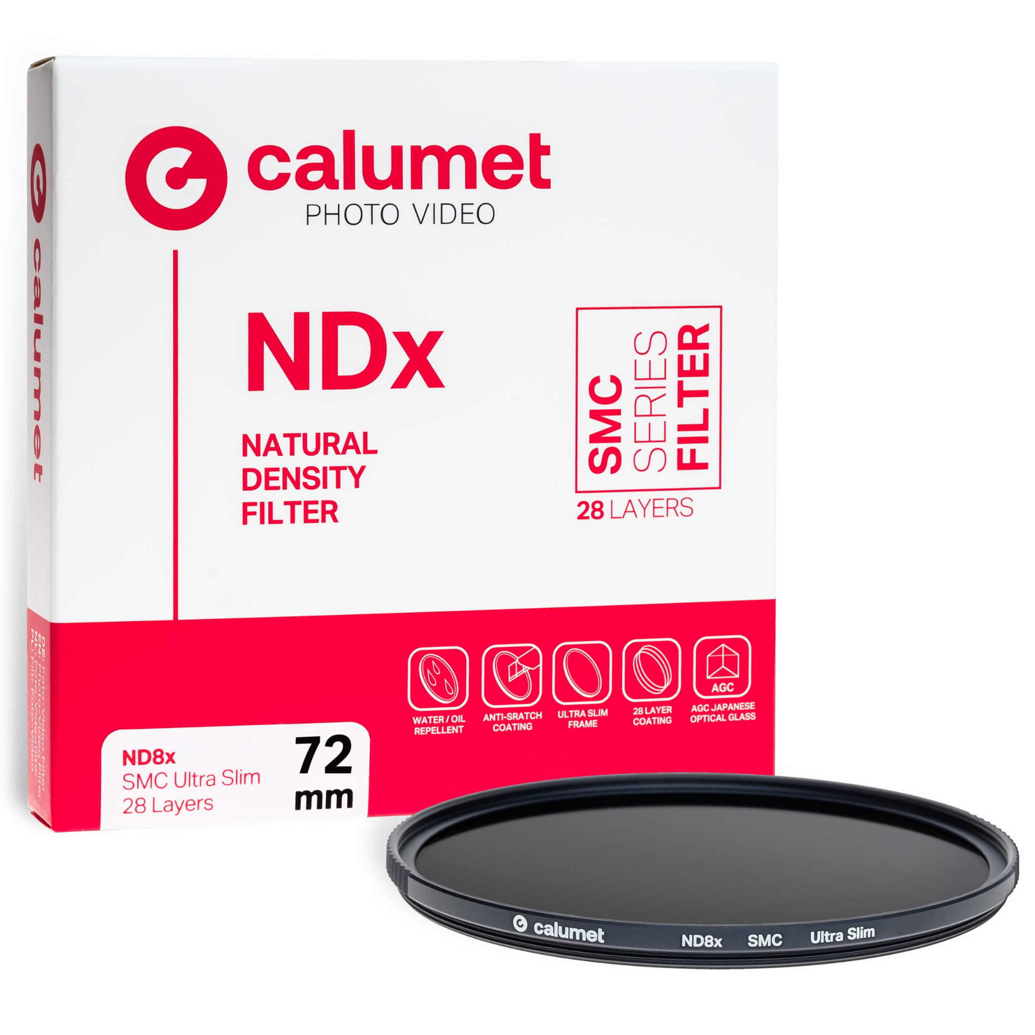 Calumet Filtr ND8x SMC 72 mm Ultra Slim 28 Layers