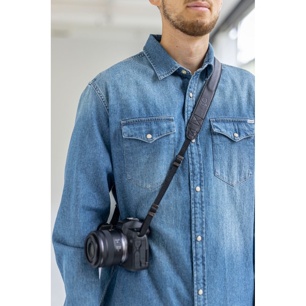 Pasek do aparatu B+W Camera Strap Black Leather 30mm 1102622