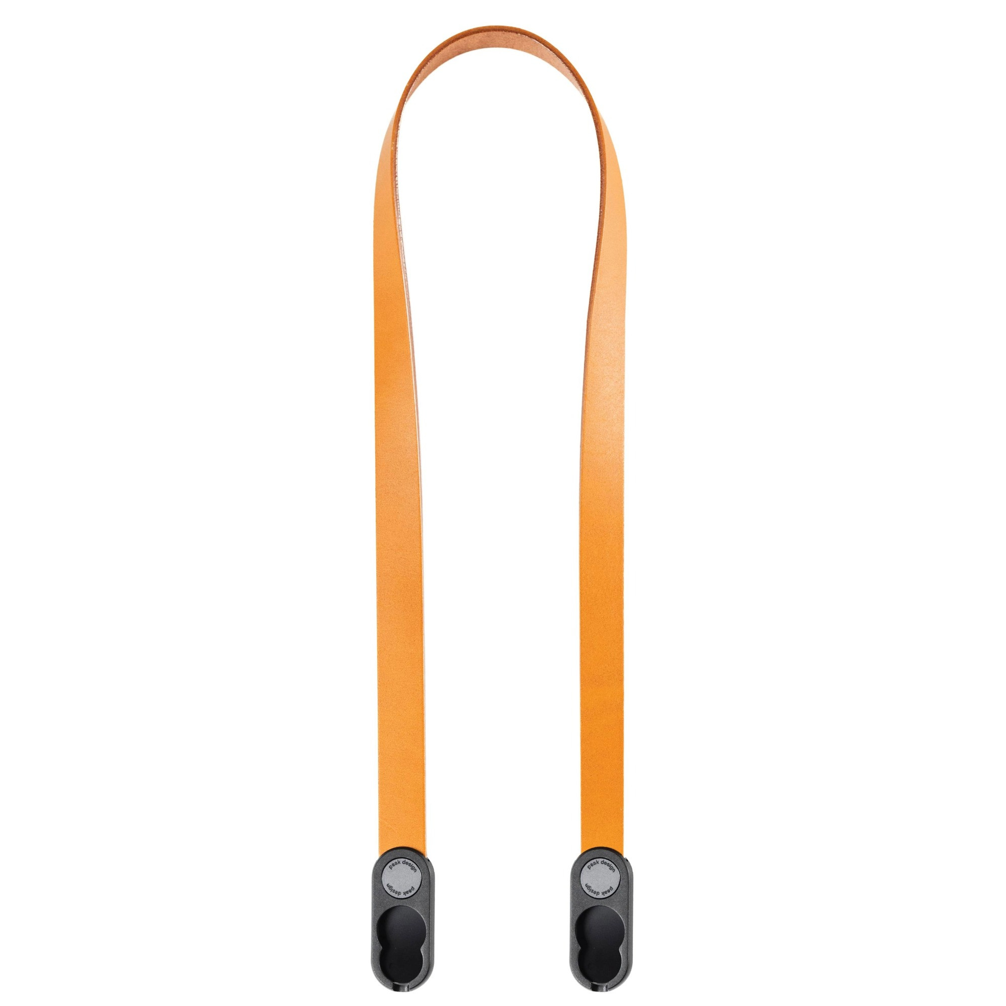 Pasek Peak Design Form Leather Camera Strap Neck Amber- bursztynowy