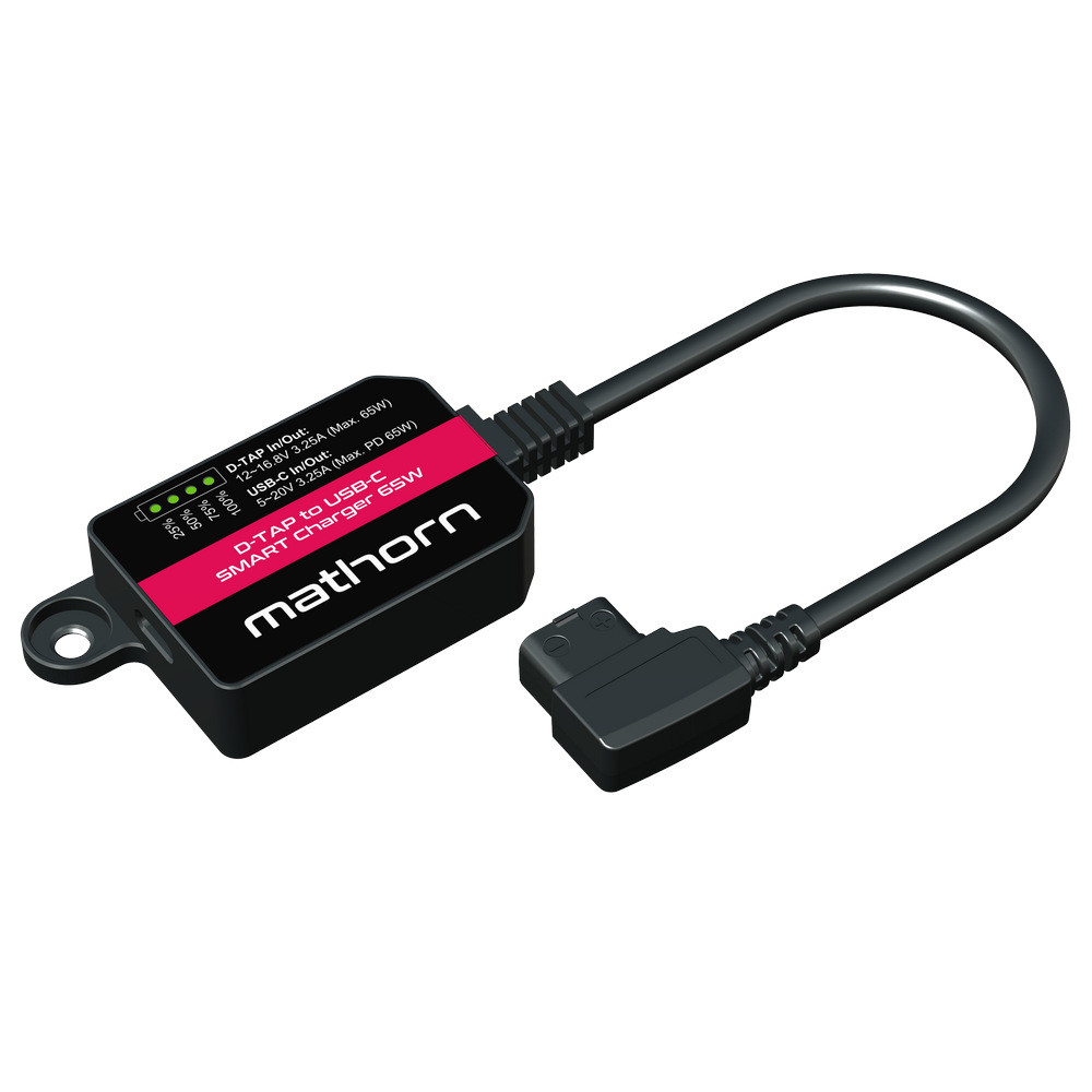 Dwukierunkowy adapter Mathorn MBC-SDT65PD D-TAP na USB-C 65W z funkcjami Smart