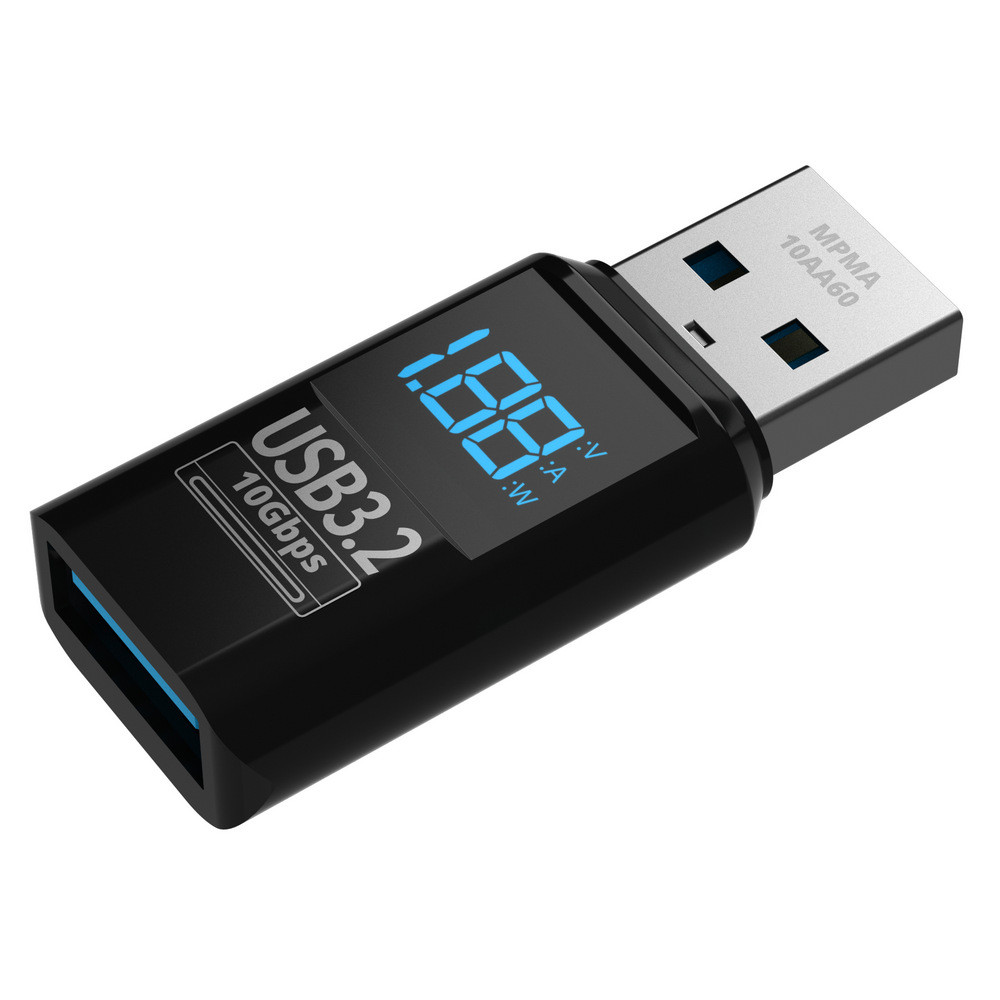 Miernik Adapter Mathorn MPMA-10AA60 USB A do A LED PD 60W 3A VAW 10Gbps