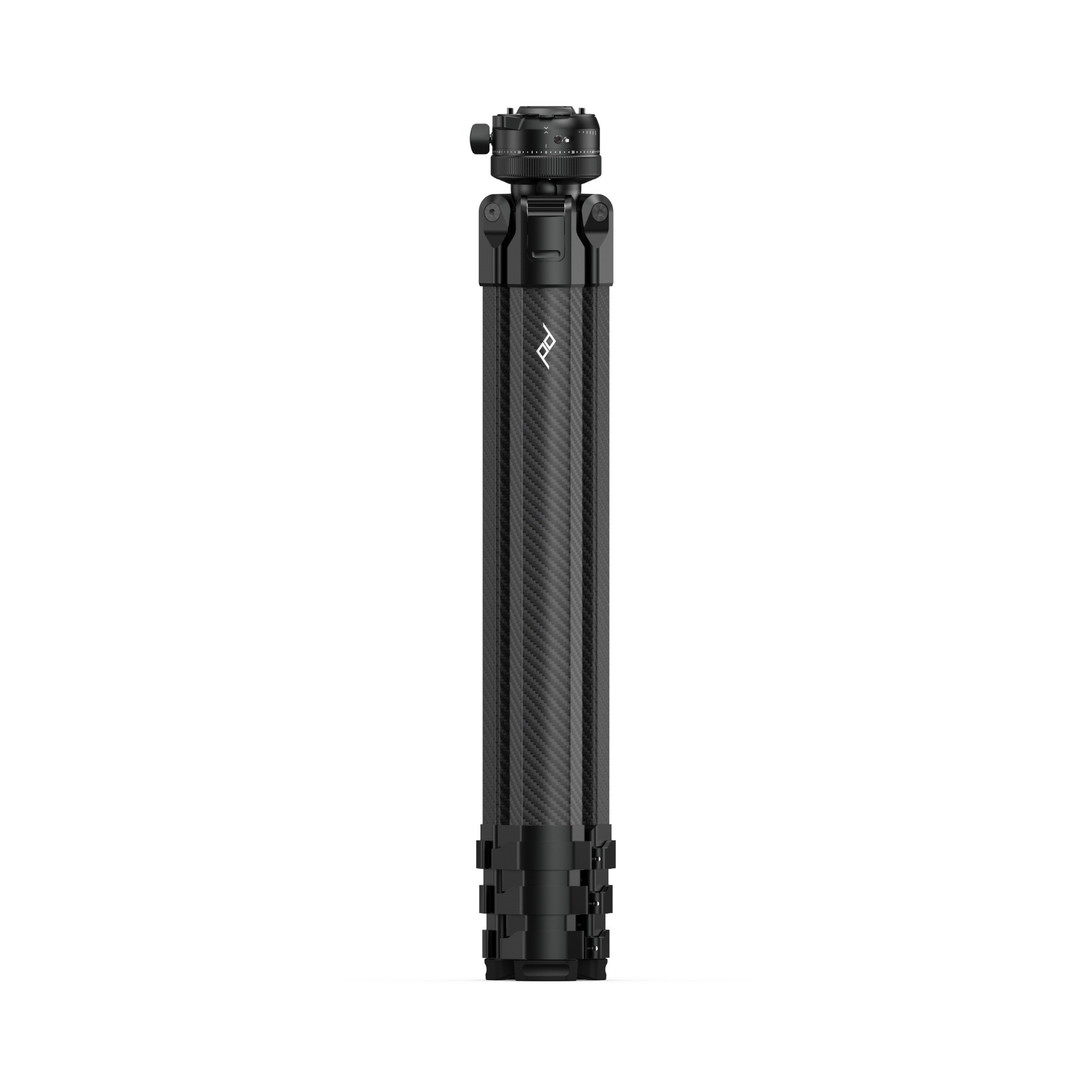Statyw Peak Design Pro Tripod Tall Black - włókno węglowe, czarny