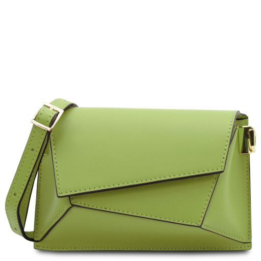 Tuscany Leather TL Bag - skórzana torba na ramię, kolor zielony - TL142253