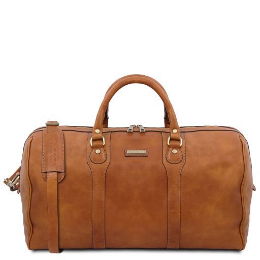 Tuscany Leather Oslo - skórzana torba podróżna - Weekender bag, kolor naturalny TL141913