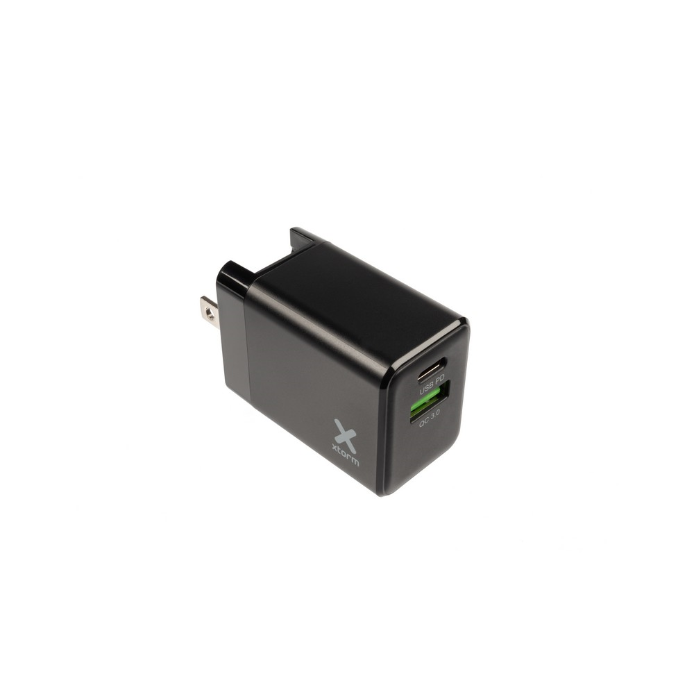 XTORM Adapter sieciowy (20W) wymienne wtyczki czarny