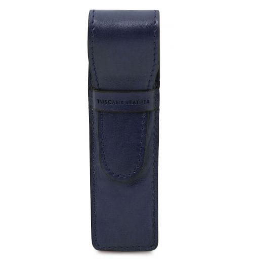 Tuscany Leather - skórzane etui na długopis, kolor ciemnoniebieski TL142131