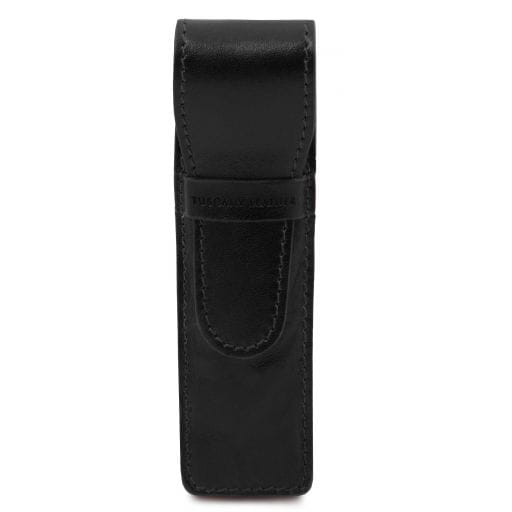 Tuscany Leather - skórzane etui na długopis, kolor czarny TL142131