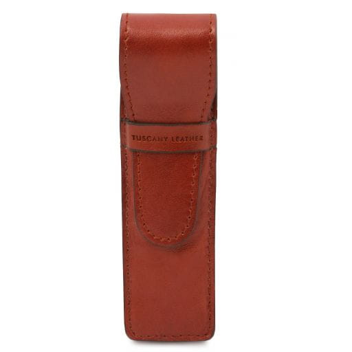 Tuscany Leather - skórzane etui na długopis, kolor miodowy TL142131