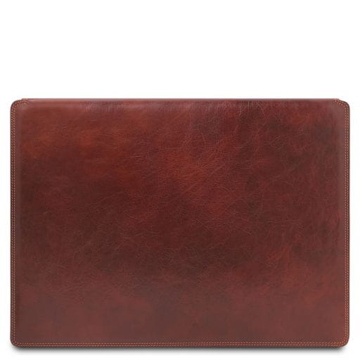 Tuscany Leather - otwierana podkładka na biurko, kolor brąz TL142054