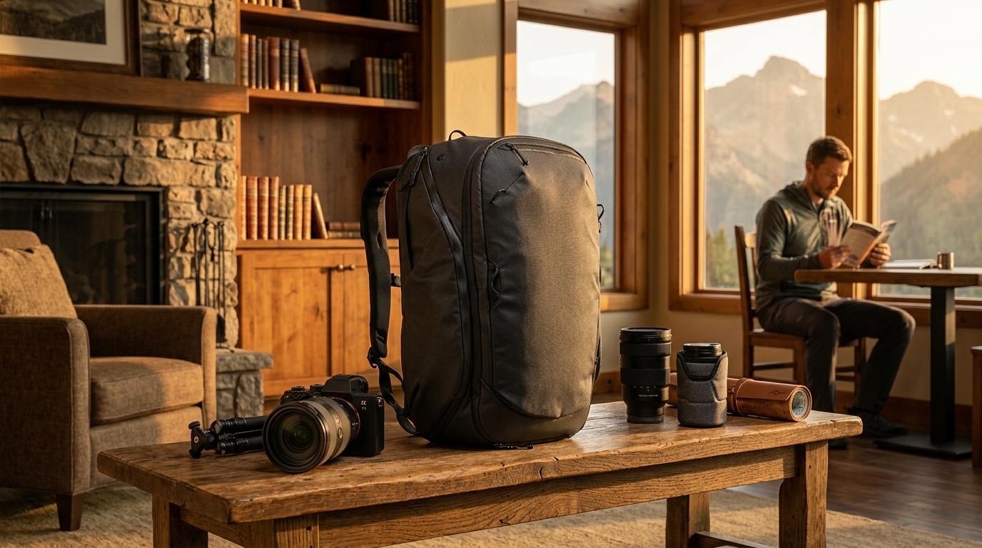 Plecak Travel Line Peak Design Travel Backpack 45L Black – czarny