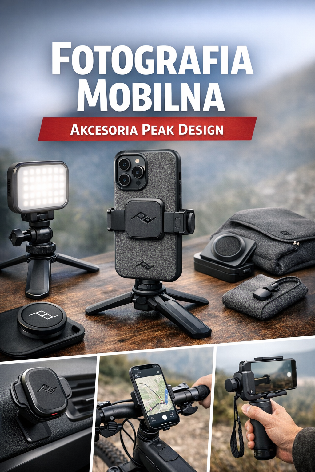 Mobilna fotografia i akcesoria Peak Design — jak wybrać najlepsze dodatki do zdjęć ze smartfona