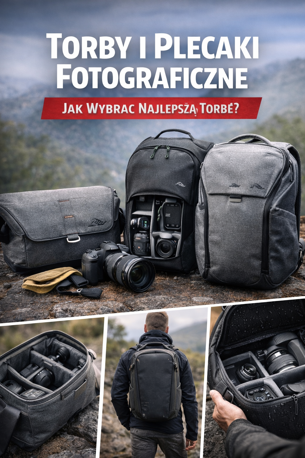 Jak wybrać torbę lub plecak fotograficzny? Kompletny poradnik 2026