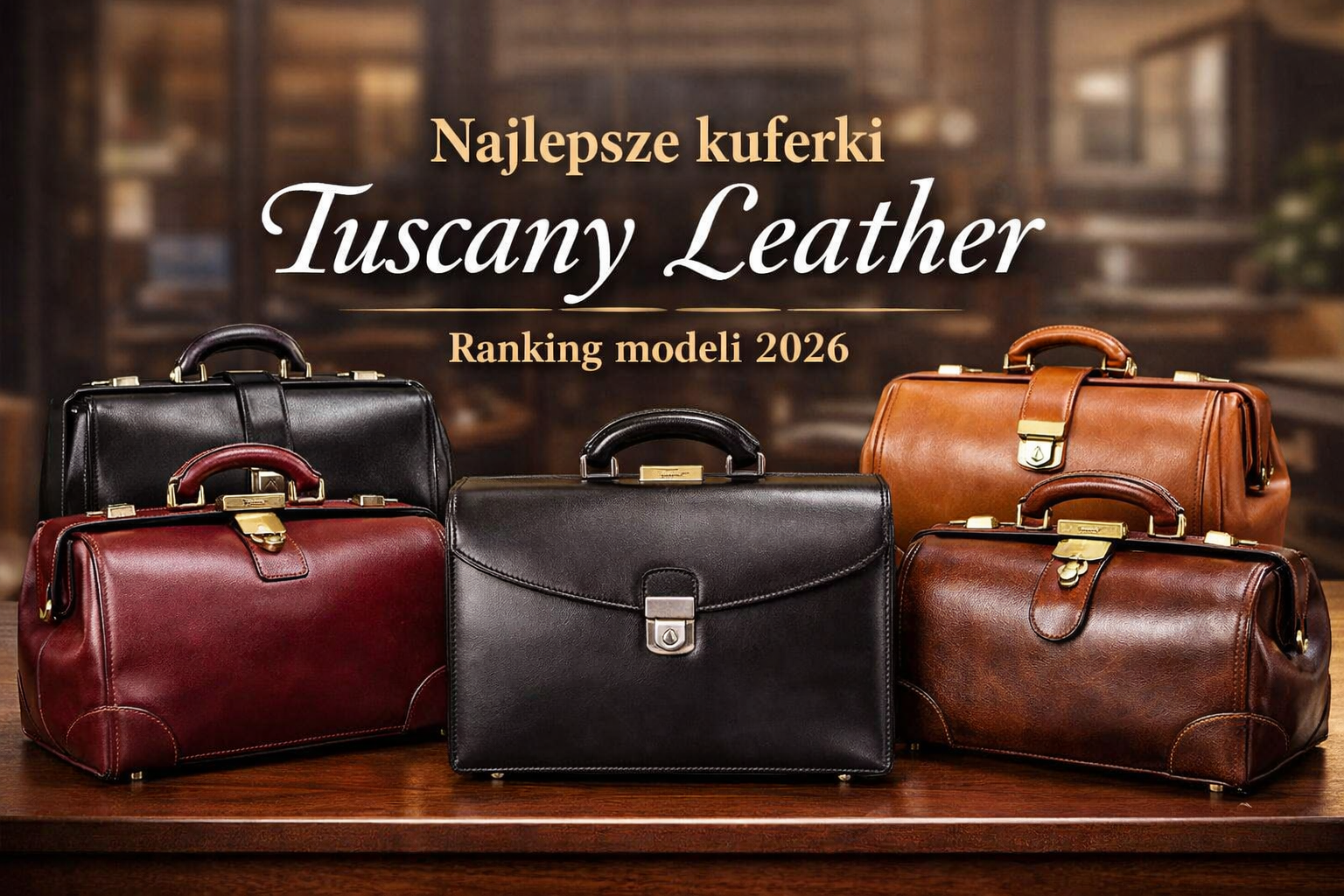 Najlepsze kuferki Tuscany Leather – ranking modeli 2026