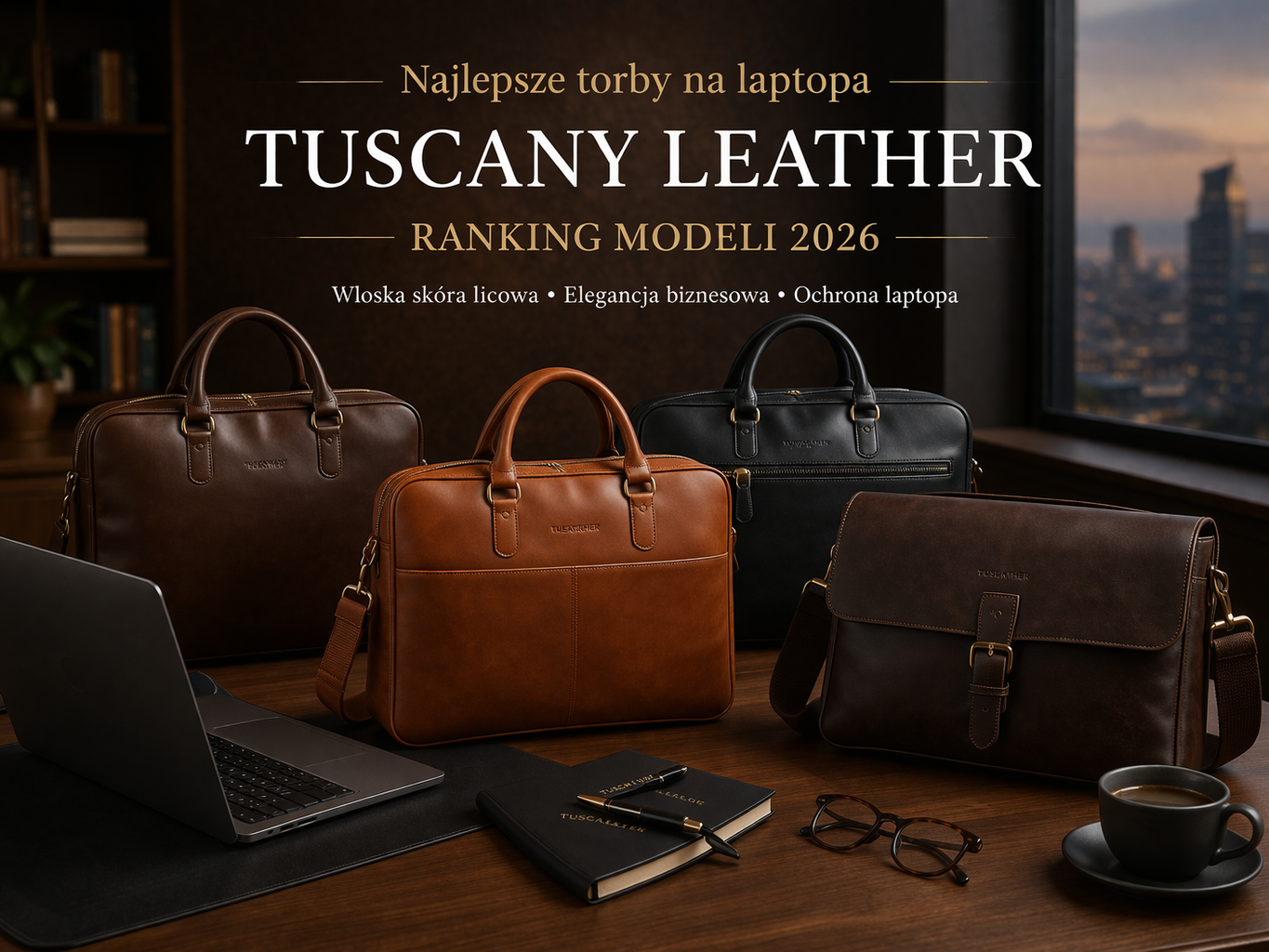 Najlepsze torby na laptopa Tuscany Leather – ranking modeli 2026