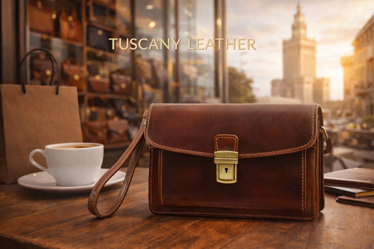 Torby męskie Tuscany Leather – elegancja i funkcjonalność w codziennym stylu